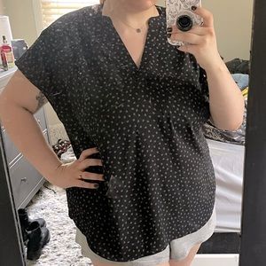 Evri short sleeve blouse